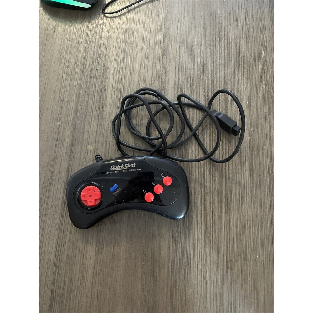 Quick Shot QS-181 Sega Mega Drive third party Wired Controller